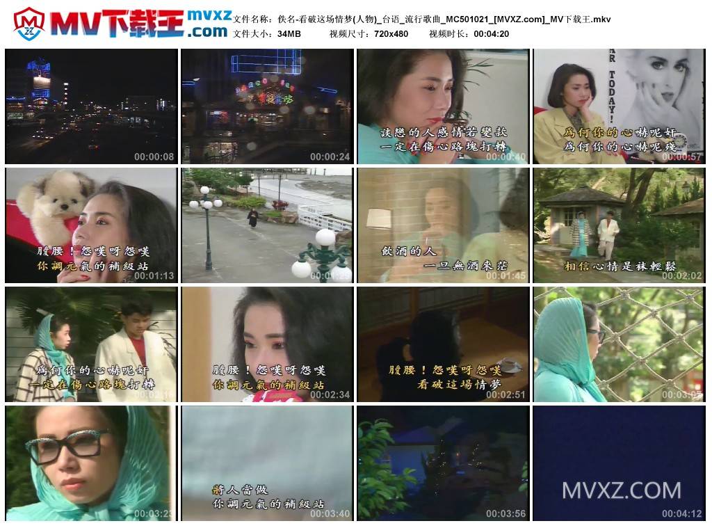 佚名-看破这场情梦(人物)_台语_流行歌曲_MC501021